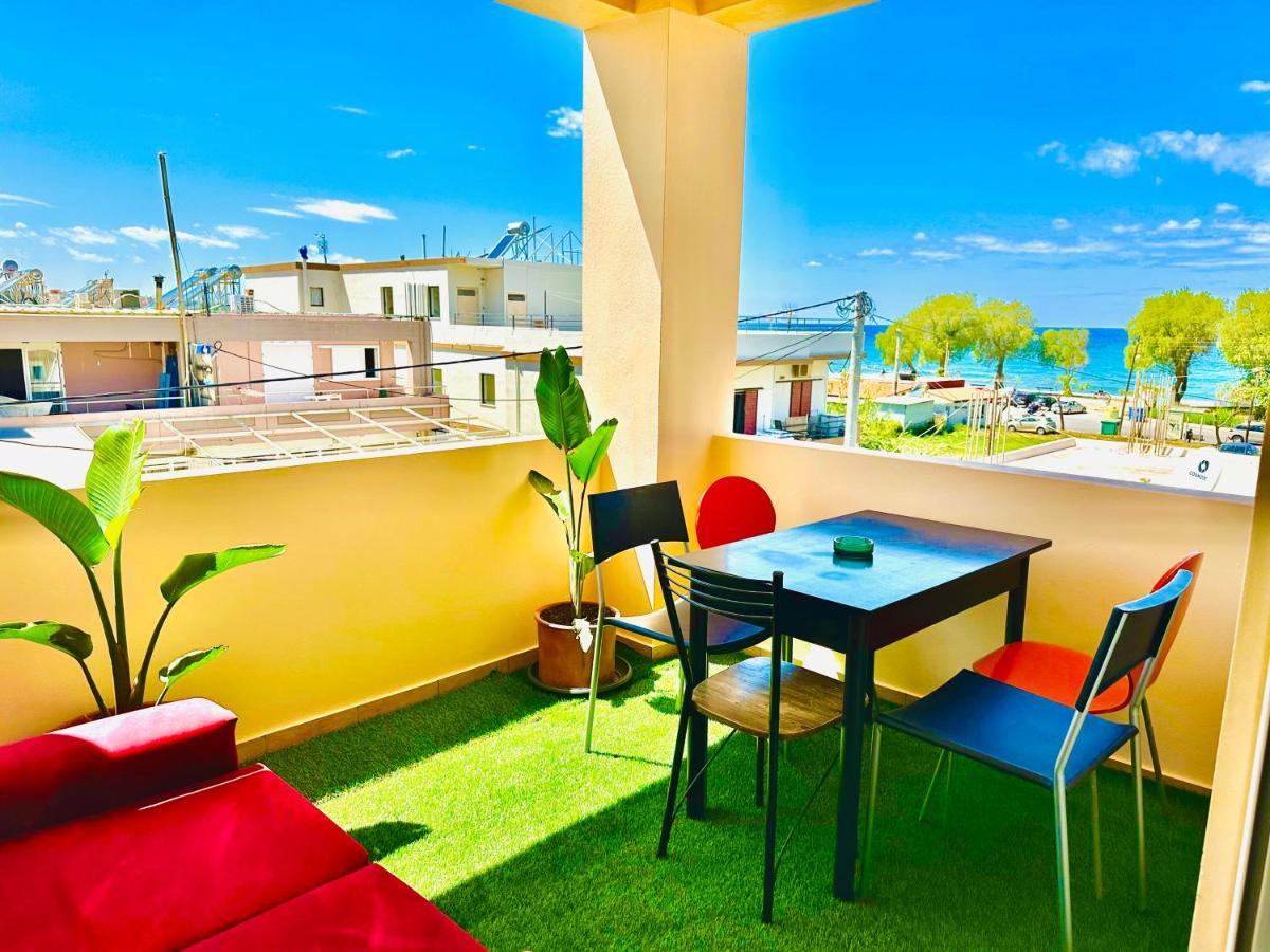 Pearl Seaside Cozy Apartments Chrissi Akti Chania Exterior foto