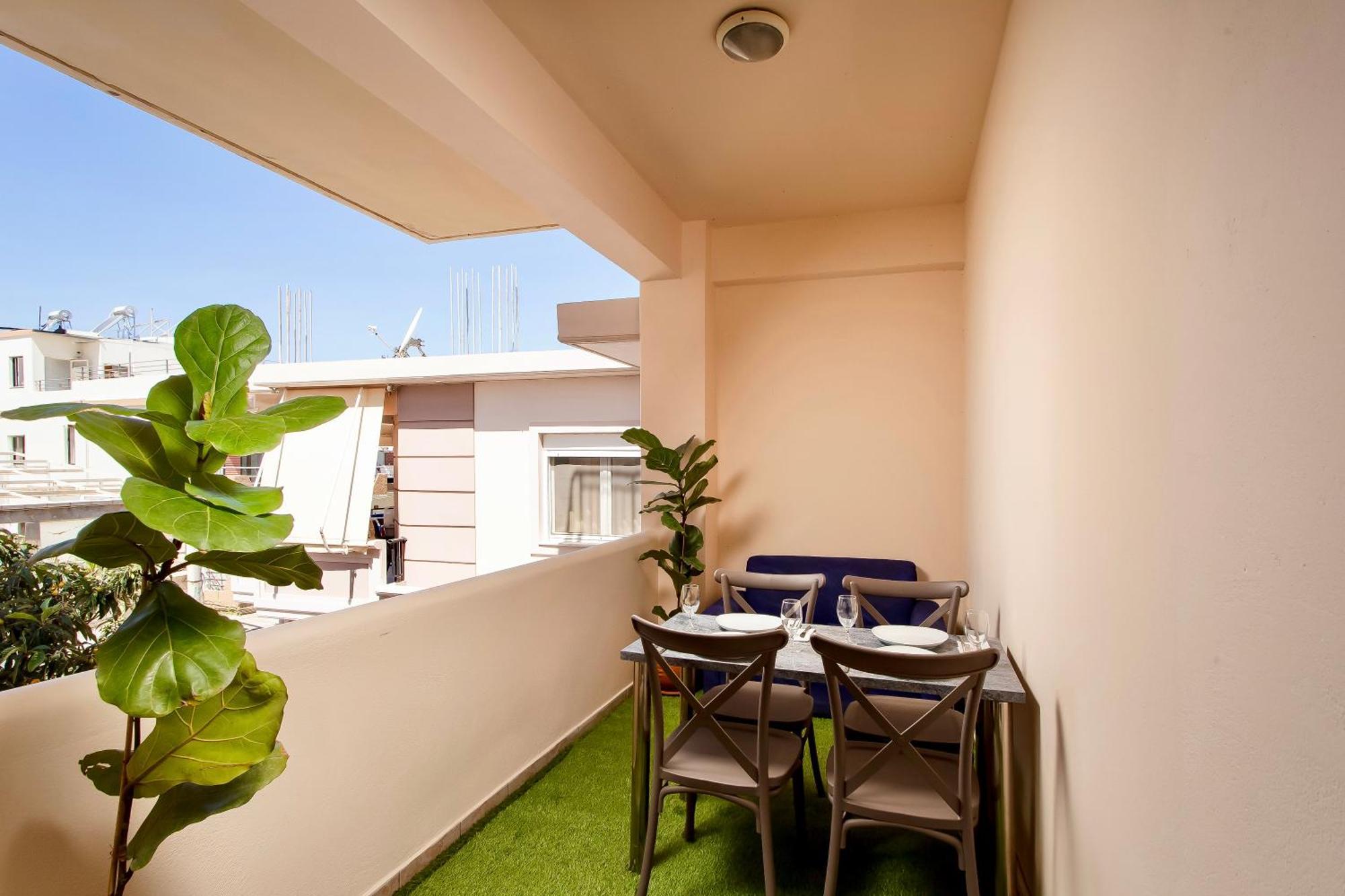 Pearl Seaside Cozy Apartments Chrissi Akti Chania Exterior foto