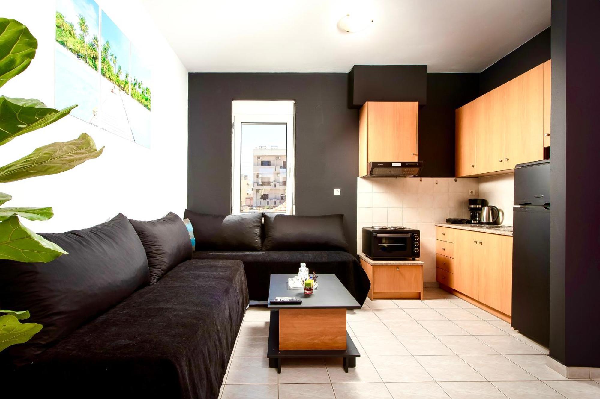 Pearl Seaside Cozy Apartments Chrissi Akti Chania Exterior foto
