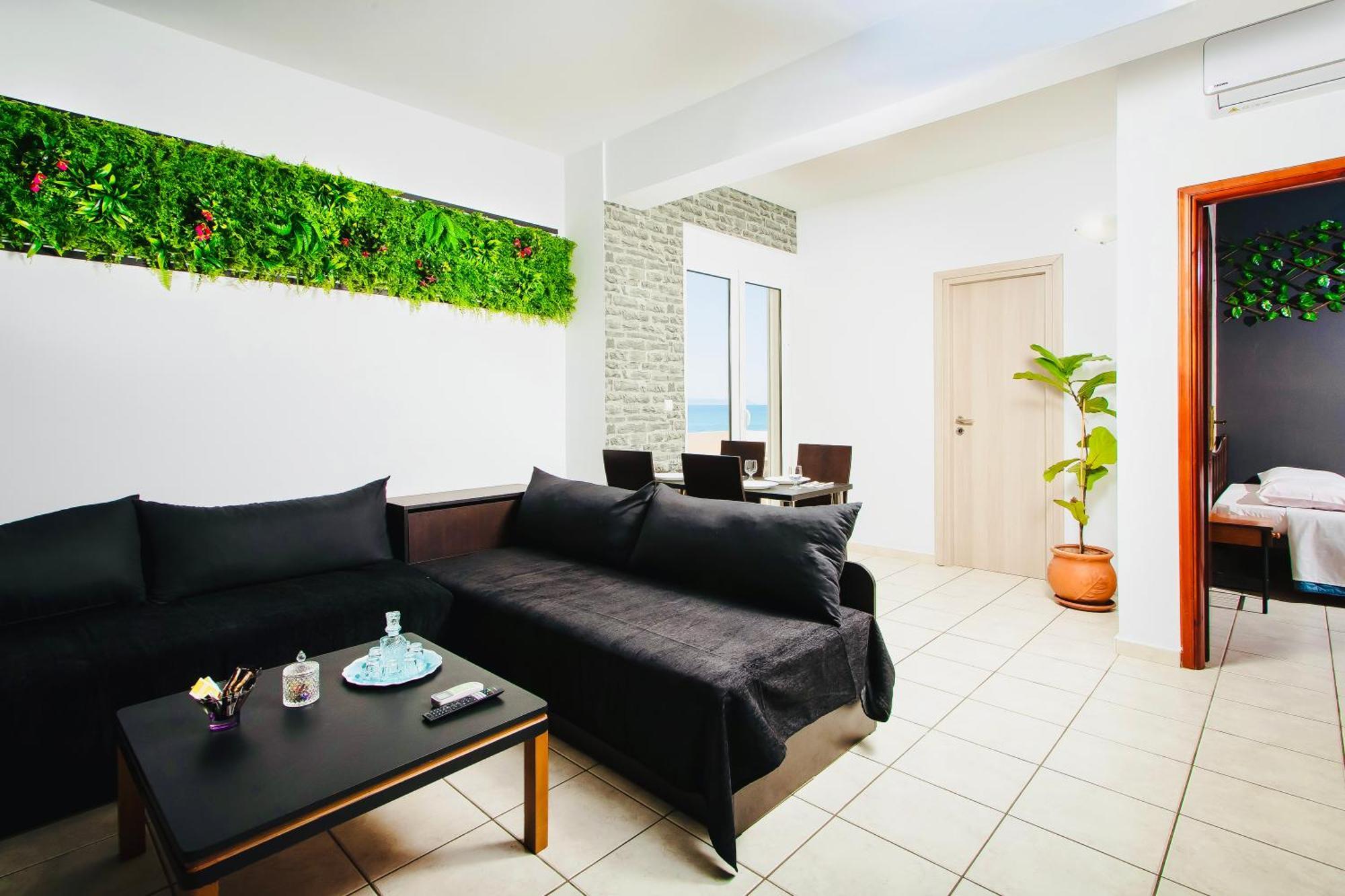 Pearl Seaside Cozy Apartments Chrissi Akti Chania Exterior foto