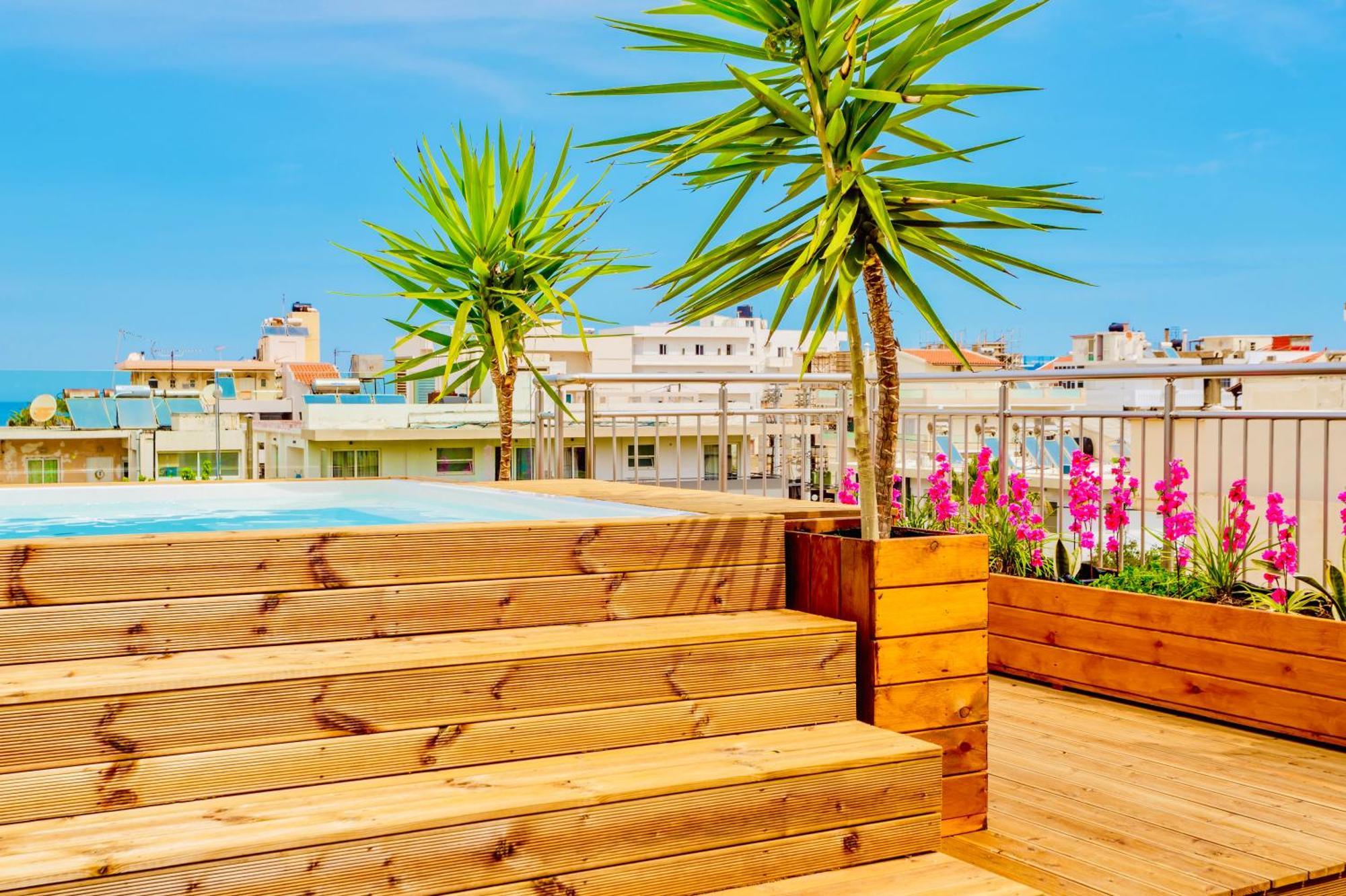 Pearl Seaside Cozy Apartments Chrissi Akti Chania Exterior foto
